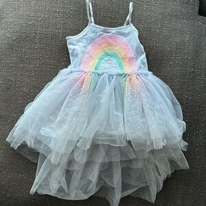 Cotton on kids rainbow high low tutu